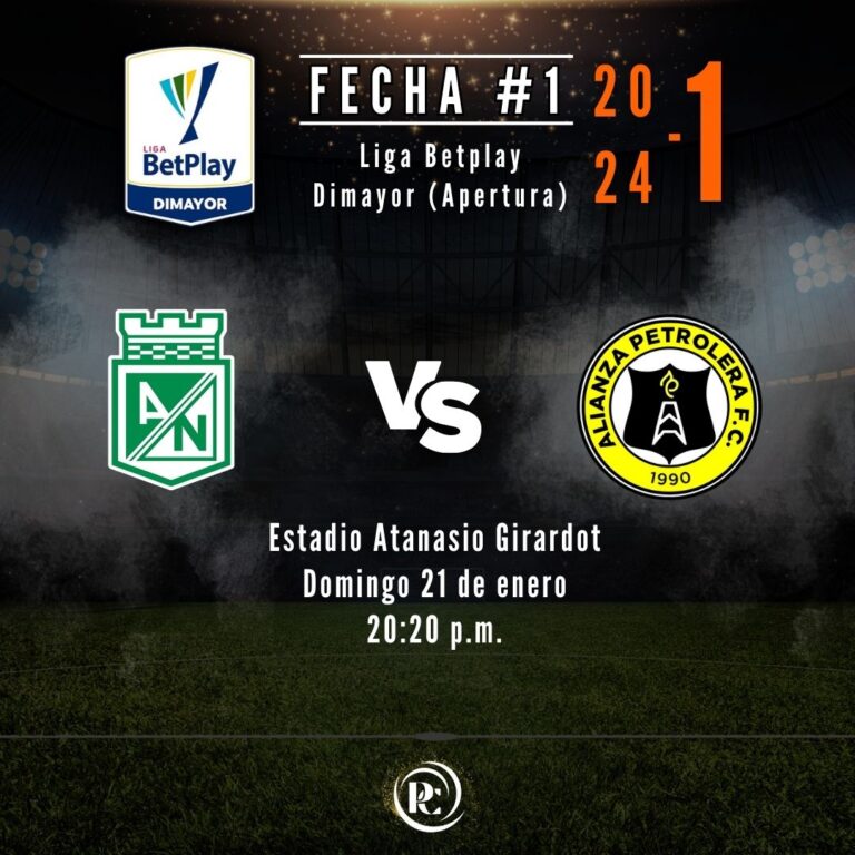 Atlético Nacional VS Alianza FC